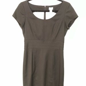 H&M Pinstripe Pencil Dress